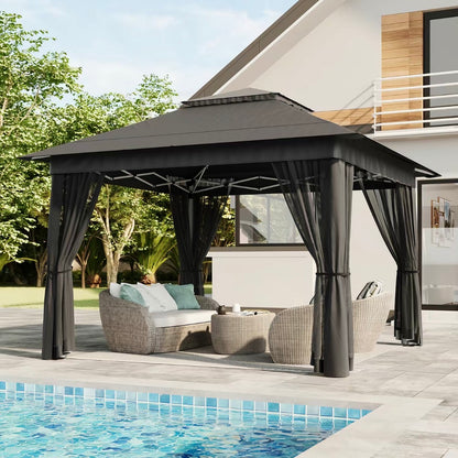 Outdoor 11x11 Pop Up Gazebo Tent